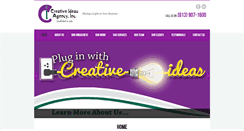 Desktop Screenshot of creativeideasagency.com